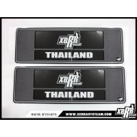 ราคา ขายดี XERR กรอบป้ายทะเบียนอะคริลิค กันน้ำ ลาย เคฟล่า สีดำ (16531140672)