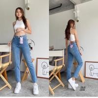 ราคา ทรงบอย ผ้ายืด เอวสูง มีดีเทลใส่ได้ทั้ง2 แบบ แบบปล่อยและแบบพับขา (17452772177)