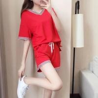 ราคา ชุดเซ็ตแฟชั่น 2 ชิ้น ชุดเซต เสื้อแขนสั้น กางเกงขาสั้น 3ส่วน สินค้าพร้อมส่ง สไตล์เกาหลี (14929626396)