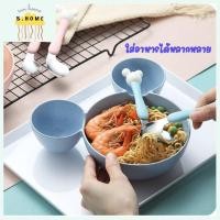 ราคา Sun homeชามข้าวเด็ก 3 หลุม ทรงหัวมิกกี้เม้า ชามเด็ก จานข้าวเด็ก จานข้าวทำจากฟางข้าวสาลี ใช้กับอาหารได้ไม่เป็นอันตราย (9809284744)