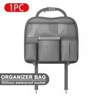 ราคา SEAMETAL ที่ใส่ของหลังเบาะรถยนต์ กระเป๋าหลังเบาะรถ กระเป๋าเก็บสัมภาระ ที่แขวนทิชชู่ในรถ car cup holder (21131374848)