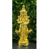 ราคา รูปหล่อโบราณท้าวเวสสุวรรณหลวงพ่อทองวัดบ้านไร่รุ่นเจริญพร72ออกวัดแจ้งนอกปี2564เนื้อทองแดงชุบทองพิเศษหมายเลข439จำนวนสร้าง1200ตน (10502428422)