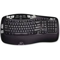 ราคา Logitech K350 Wireless Wave Keyboard with Unifying Wireless Technology Black (3700444837)