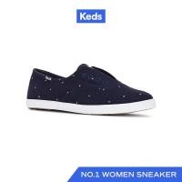ราคา KEDS รองเท้าผ้าใบ แบบสวม รุ่น CHILLAX EYELASH STITCH สีน้ำเงิน WF67383 (19485802738)