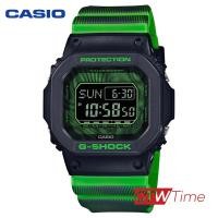 ราคา Casio G Shock นาฬิกาข้อมือ สายเรซิน รุ่น DW D5600TD 3DR สีดำ เขียว (17321433487)