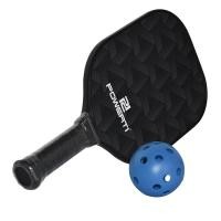 ราคา POWERTI Pickleball Paddle Racket Lightweight Carbon Fiber Racquet Pickleball Racket Spin Honeycomb Core Paddle Racquet (15152297670)