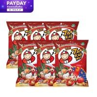 ราคา เถ้าแก่น้อย สาหร่ายทอด รสเผ็ด ตราเถ้าแก่น้อย 32 กรัม ซองตรุษจีน 6 ซอง แพ็ค (21256658913)