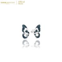 ราคา Louis Montini Jewelry Sterling Silver 925 Earrings ต่างหูเงินแท้ 92 5 ต่างหูผู้หญิง รูปปีกผีเสื้อ LJER134 (21094032821)