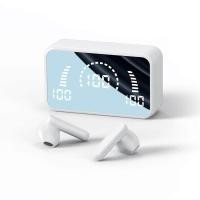 ราคา หูฟังไร้สายสำหรับกีฬาพร้อมเสียง Hi Fi 9D Stereo กันน้ำ พร้อมกล่องชาร์จ ความจุ 2500mAh Bluetooth 5 0 (18621594115)