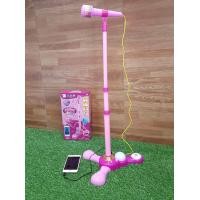 ราคา ไมโครโฟนเด็ก ไมค์เด็ก ไมค์ร้องเพลงเด็ก ไมโคโฟนเด็ก ปรับสูงต่ำได้ ต่อMP3 ได้ ต่อกับโทรศัพท์ได้ มีไฟสวยงาม มีเสียงเพลงในตัว BB BRIGHT KIDS (15244266881)