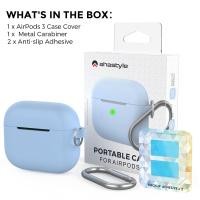 ราคา Ahastyle Airpods เคสซิลิโคน ป้องกันการกระแทกจากการตกหล่น Premium Scratch and Drop Resistant Silicone Case for Airpods 3 pro (15135524081)