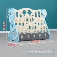 ราคา ขายร้อน ชั้นวางหนังสือเด็ก โชว์ปก ชั้นหนังสือเด็ก ชั้นวางหนังสือ 3 ชั้น4 ชั้นชั้นวางหนังสือการ์ตูนยีราฟพร้อมที่เก็บของ (20074107397)