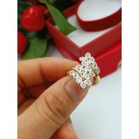 ราคา JIJD K148 แหวนแฟชั่น แหวนเพชร แหวนใบมะกอก ฟรีไซส์ (18197241024)
