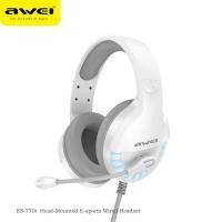 ราคา Awei ES 770i หูฟังเกมแบบมีสายไฟ LED แบบมืออาชีพหูฟังพร้อมหูฟังไมโครโฟน HD สำหรับเกมคอมพิวเตอร์พีซีสเตอริโอรอบทิศทาง 7 1 เสียงเบสลำโพง 50 มม (18821504620)
