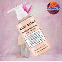 ราคา Clay Esthe Priming Shampoo Fortifying Hair Mask PinkGold 400 800 ml แชมพู มาส์ก สูตรดูแลหนังศรีษะมัน คัน และรังแค (12839064482)