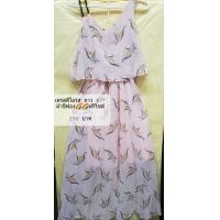 ราคา เดรสยาวผ้าชีฟองสวยๆจ้า พร้อมส่ง มีเก็บปลายทาง (9975607877)
