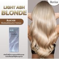 ราคา BERINA LIGHT ASH BLONDE สีย้อมผม เปลี่ยนสีผม เบอรีน่า สีบลอนด์อ่อนประกายหม่น A38 (11755963928)