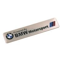 ราคา 1PCS Lot Moto สติกเกอร์อลูมิเนียมสติ๊กเกอร์ตราสัญลักษณ์โลโก้รถสำหรับ BMW (8080021373)