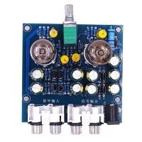ราคา AC 12V 1A 6J1 Value Preamp Tube Preamp Amplifier Board PreAmplifier Headphone DIY Kits (15867524094)