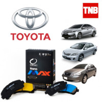 ราคา ผ้าเบรค หน้า หลัง toyota altis ทุกรุ่น โตโยต้า อัลติส compact nanomax (14528745174)