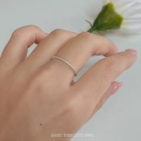 ราคา SissyJewelry แหวนเงินแท้ รุ่น Basic Thin dots ring (20388971770)