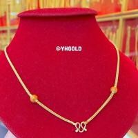 ราคา สร้อยคอทอง2สลึง YHGOLD ลายเบนซ์คั่นกลมลงยา ทองคำแท้96 5 ทักแชทเลือกลายได้ค่ะ (16390870711)