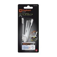 ราคา เครื่องเย็บกระดาษ ที่เย็บกระดาษ แถมลวดเย็บกระดาษ รุ่น No Star Y2 ตราช้าง Elephant แม็กเย็บกระดาษ (17461327661)