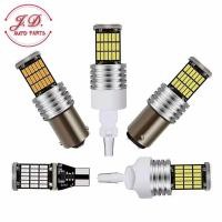 ราคา 1ชิ้น กระพริบเร็ว หลอดไฟเลี้ยว ไฟท้าย ไฟถอย ไฟเบรค ไฟหรี่ LED 45 ชิพ LED 45smd T15 1156 1157 T20 สําหรับติดรถยนต์ มอเตอร์ไซค์ (20613575040)