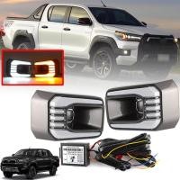 ราคา ไฟเดย์ไลท์ DAY LIGHT DRL ตัวท็อป TOP รุ่น โตโยต้า ไฮลักซ์ รีโว่ ร็อคโค่ TOYOTA HILUX REVO ROCCO ปี 2020 พร้อมชุดสายไฟ 1 ชุด (7186326058)
