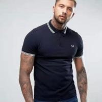 ราคา Original FRED PERRY Summer New 2023 Wheat Sui Mens POLO Shirt Cotton Lapel Casual Business Polo Shirt (19632040869)