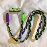 ราคา แฮปปี้กับการจัดเก็บของโทรศัพท์มือถือบาร์บี้สายรัดป้องกันการโซ่กันหายพร้อมคลิปหนีบด้านหลังโทรศัพท์มือถือตัวอักษรบาร์บี้สายหิ้วถักเปีย Crossb (19932685769)