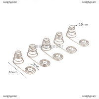 ราคา sadghgeahr 5ชิ้นแบตเตอรี่ AA ขั้วลบและขดลวดบวกแผ่นสัมผัสสปริงแบตเตอรี่ AA นิกเกิลลวดสปริง (20371385563)