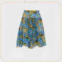ราคา Kloset Alien Flower Asymmetric Ruffled Skirt AW20 S006 เสื้อผ้าแฟชั่น เสื้อผ้าผู้หญิง กระโปรงแฟชั่น กระโปรงบาน กระโปรงพิมพ์ลาย (12860255818)