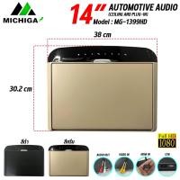 ราคา มี2สี TVติดเพดาน MICHIGA รุ่น MG 1399HD 14นิ้ว HDMI เครื่องเสียงรถยนต์ จอเพดานติดรถยนต์ จอเพดานสำหรับรถยนต์ TVเพดาน (20829744224)