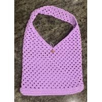 ราคา กระเป๋าถักเชือกร่ม ทรงย่ามสะพายข้าง งานแฮนด์เมด จุของได้เยอะ (21130776590)