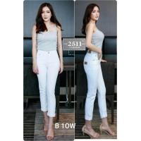 ราคา ถูกที่สุด 2511Jeans by GREAT กางเกงยีนส์ ผญ กางเกงแฟชั่นผู้หญิง กางเกงยีนส์ทรงบอย กางเกงยีนส์สีขาว ยีนส์สีขาว เอวสูง ผ้าไม่ยืด (12618260328)