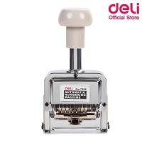 ราคา Deli เครื่องตีเบอร์ 8 หลัก Numbering Machine 7508 เครื่องตีเบอร์ เครื่องรันนิ่งนัมเบอร์ เครื่องรันนัมเบอร์ เครื่องปั้มเลข เครื่องรันนิ่งนัมเบอร์ ต (788288520)