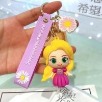 ราคา Women Bags Key Holders Cute Key Chain Disney Princess Silicone Cartoon KeychainFrozenSnowwhite พวงกุญแจน่ารัก พวงกุญแจเจ้าหญิงดิสนีย์ พวงกุญแจการ์ตูนซิลิโคน (14857760793)