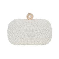 ราคา งานแต่งงานกระเป๋าคลัตช์สีขาวไข่มุกและคริสตัลกระเป๋าถือสตรีขนาดเล็กกระเป๋าออกงานกระเป๋าสำหรับเจ้าสาวกระเป๋าโซ่กระเป๋าสะพายไหล่กระเป๋าสำหรับงานปาร์ตี้ของขวัญสุดหรู (17158827568)