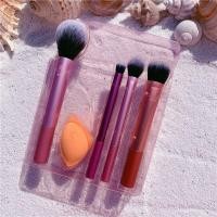 ราคา เซ็ทแปรง ฟองน้ำแต่งหน้า 5 ชิ้น งานแปรงขนสังเคราะห์ เกรดพรีเมี่ยม (19729082305)