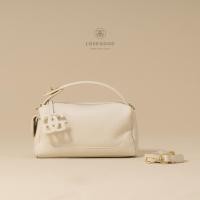 ราคา LoveGood Hampton กระเป๋าหนังวัวแท้ ทรงกล่อง ไซส์ 9 ดีเทลล์น่ารัก อะไหล่ซิป Logo แบรนด์ มีสายสะพายยาวให้ (20706361965)