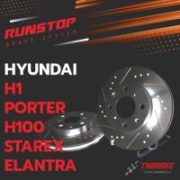 ราคา Runstop จานเบรค รันสต็อป slot HYUNDAI H1 PORTER H100 STAREX ELANTRA ฮุนได (12444395124)