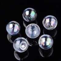 ราคา 10pc Round Handmade Blown Glass Globe Ball Bottles for Glass Vial Pendants Making Clear 10mm Hole 3 5mm (20826053963)