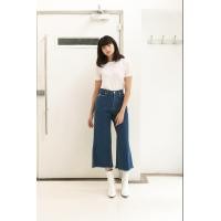 ราคา Thirtyothree 3031 Mid Wash Jeans กางเกงยีนส์ขาม้า 5 ส่วน สียีนส์เข้ม เอวสูง เหมาะสำหรับผู้หญิงสูงไม่เกิน 163 ซม (4438050522)