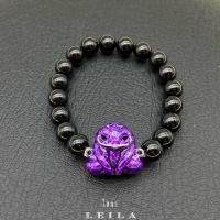 ราคา Leila Amulets กบกินเดือน รุ่นลงยา พร้อมกำไลหินฟรีตามรูป (8512663589)