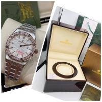 ราคา นาฬิกาผู้หญิงAudémars Pîguet Ap Quartz Stainless steel strap size35mm (16036834676)