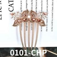 ราคา Exquisite Crystal Flower Hair Accessories wedding hairpin national hair comb retro national style dish hair insert comb (14420126358)