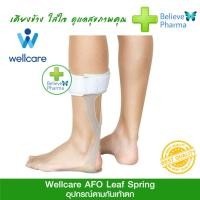ราคา WELLCARE Foot Drop Splint อุปกรณ์ดามกันเท้าตก ปรับกระดูกข้อเท้าข้อเท้ารองรับเฝือกดามกระดูก AFO Leaf Spring (8019076125)