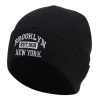 ราคา หมวกบีนนี่ BrooklynNYC Men หมวกถักหมวกผู้หญิงหมวกหิมะ NEW YORK ปักหมวกกะลาสี (16351991875)