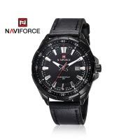 ราคา NAVIFORCE ผู้ชายหรูหราแฟชั่นนาฬิกาควอตซ์นักธุรกิจนาฬิกาข้อมือลายทหาร 30M กันน้ำส่องสว่าง 9056 (15172687370)